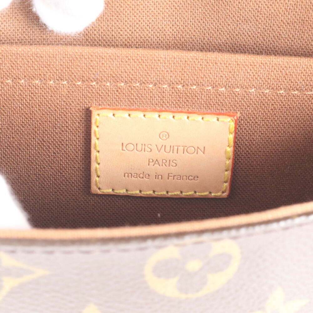 LOUIS VUITTON Brown Monogram Leather Backpack - Picture 9 of 10